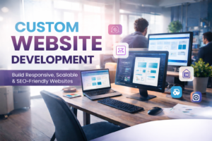 Custom website development services by Ambient Infotech