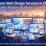 web design services in UK creating modern responsive websites