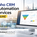 Zoho CRM automation dashboard for UAE businesses