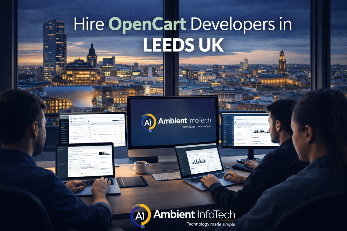 Hire OpenCart developers in Leeds UK for eCommerce development