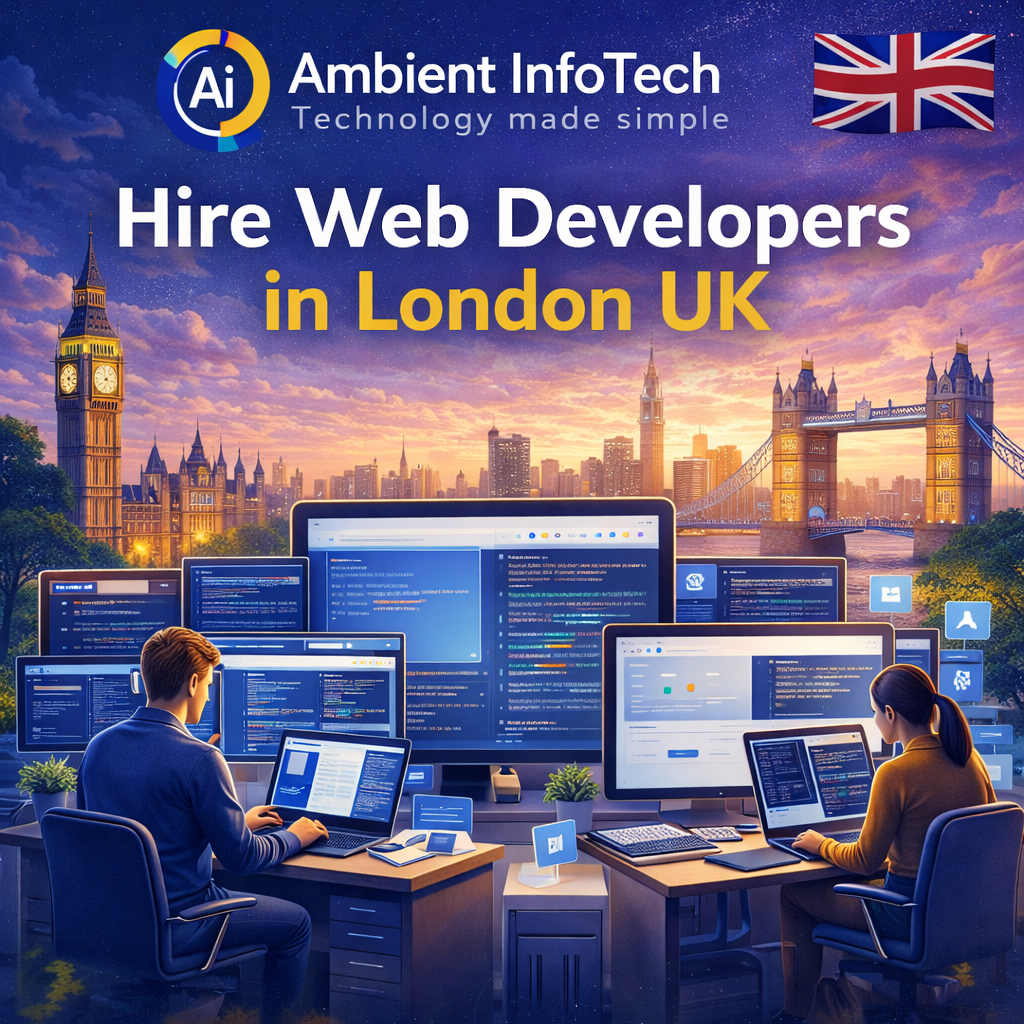 Hire web developers in London UK for professional website development