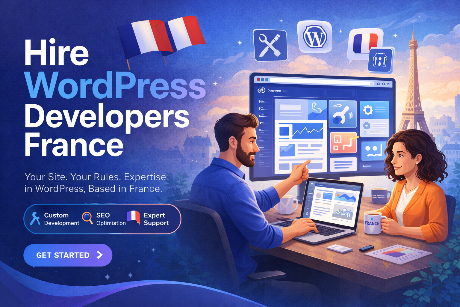 Hire WordPress Developers France for Scalable Websites 7 Hire WordPress developers in France for scalable web solutions
