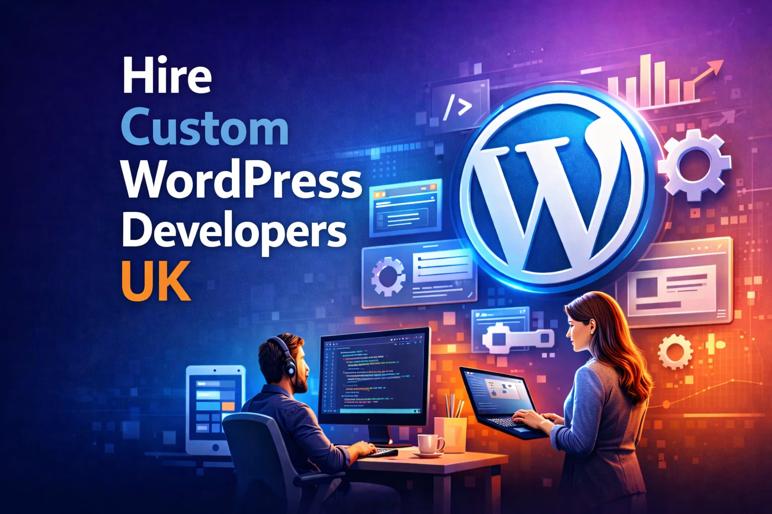 Hire Custom WordPress Developers UK for Business Growth 2 Hire custom WordPress developers UK for scalable website development