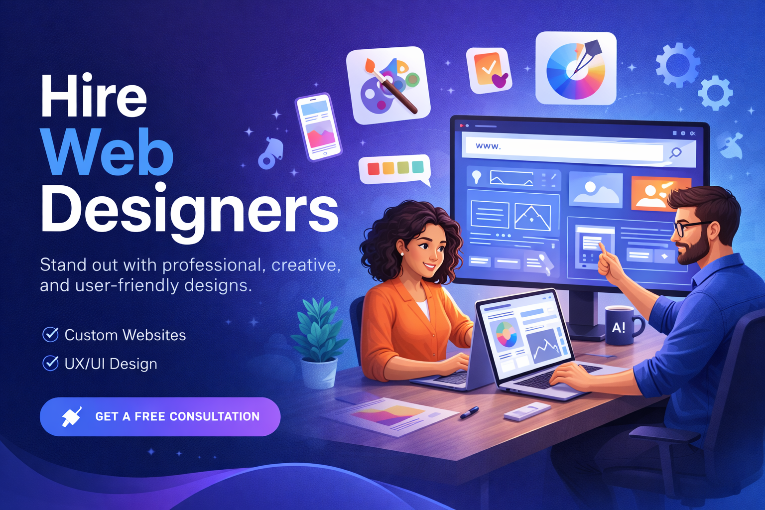 Hire Web Designers UK for Modern Business Websites 1 Hire web designers UK for modern website design