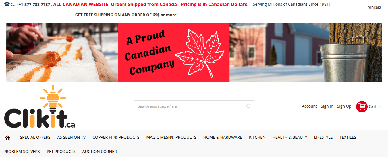 Clikit Canada preview