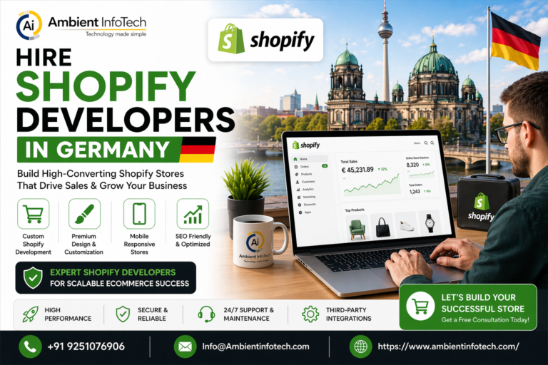 Hire Shopify Developers Germany for Scalable eCommerce Success