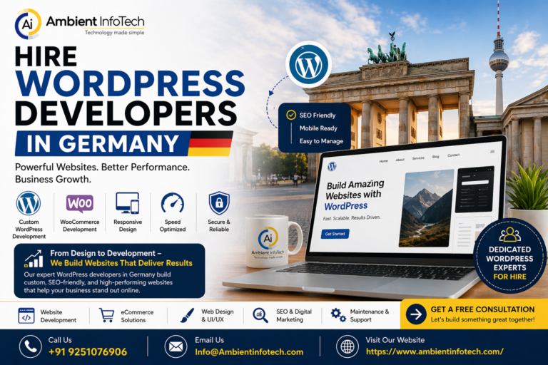 Hire WordPress Developers Germany for High-Performance Websites