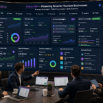Odoo ERP software helping tourism businesses manage bookings, CRM, accounting, marketing, and operations.