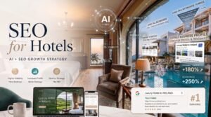 Hotel SEO Services in Ireland helping hotels increase direct bookings