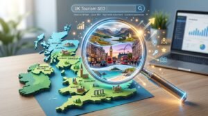 Travel SEO Services in UK helping tourism businesses increase website traffic and online bookings