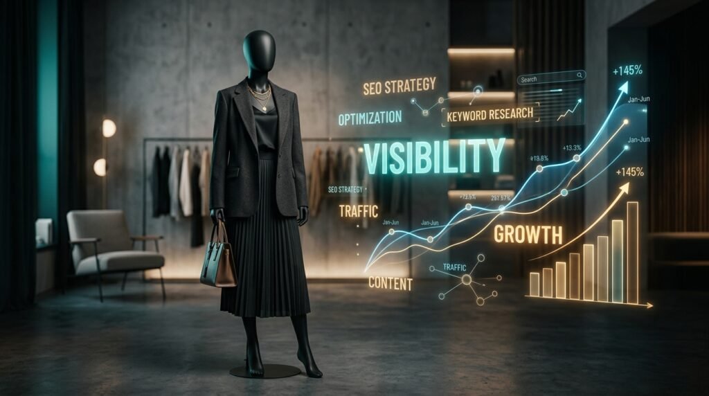 SEO for Fashion Brand helping UK clothing businesses increase online visibility