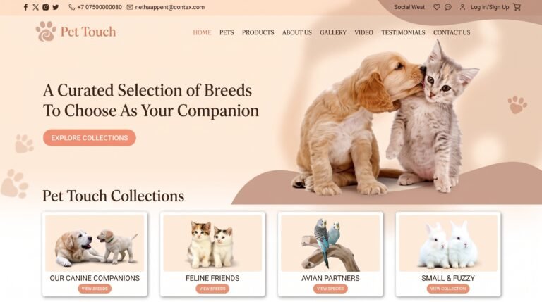 Build a High-Converting Pet Store Website in UK