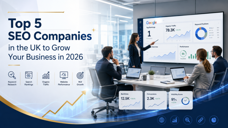 Top 5 SEO Companies in the UK | Best SEO Agencies 2026