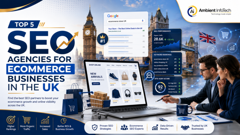 Top 5 SEO Agencies for Ecommerce Businesses in the UK