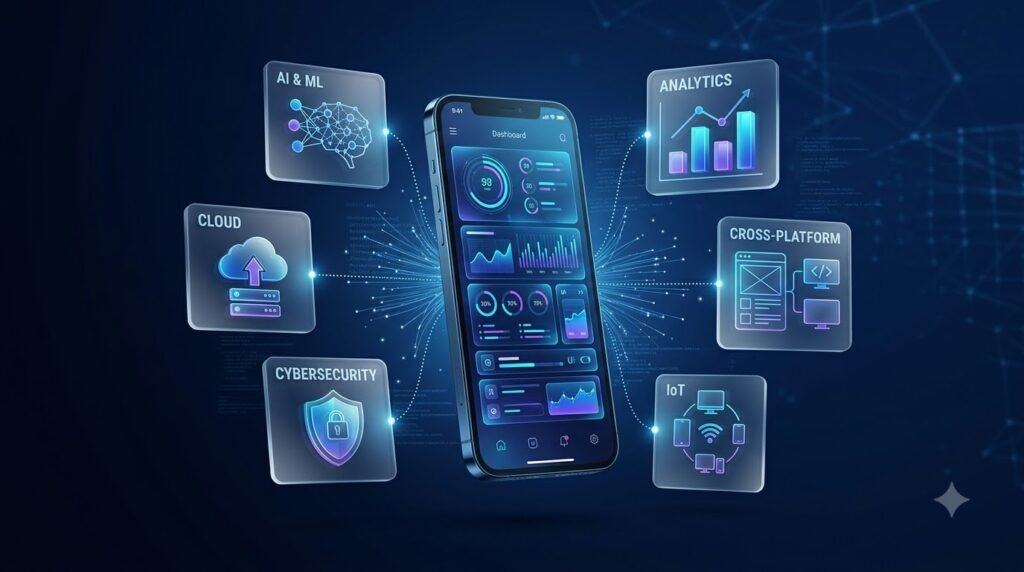 Emerging app development companies shaping the digital future through AI, mobile apps, and cloud technology